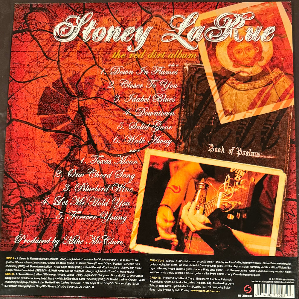 The Red Dirt Album - Signed LP