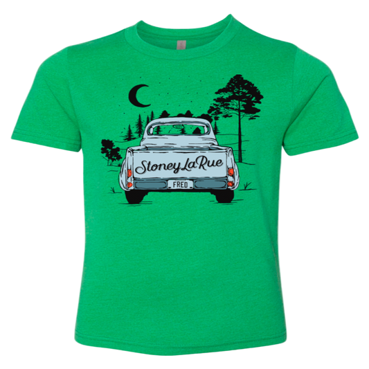 Fred’s Truck Green Youth T-Shirt